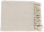 Chiconcuac Cream Throw Blanket