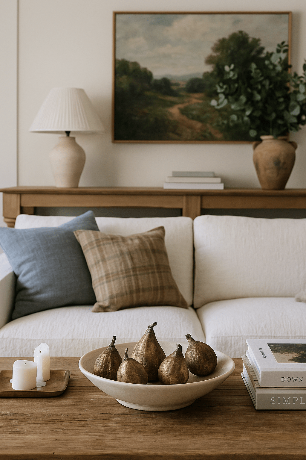 Decorative Gold Figs - Set of 5