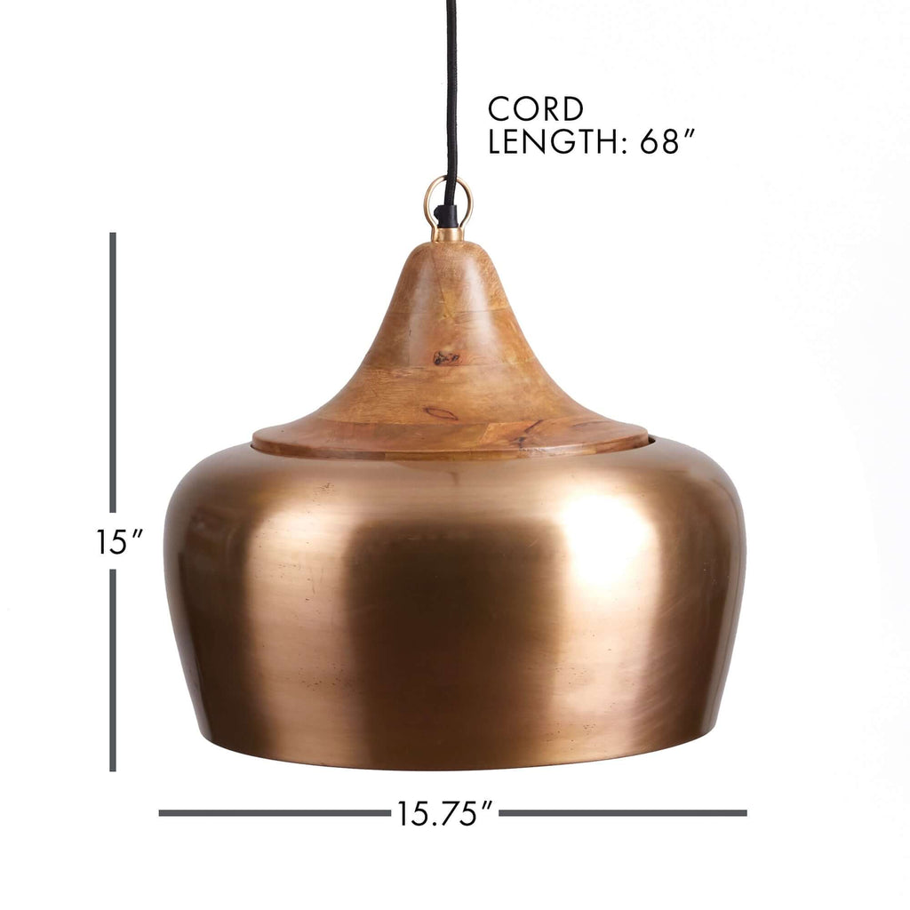 Brass Pendant Light