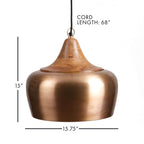 Brass Pendant Light