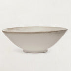 White Matte Stoneware Glazed Bowl
