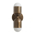 Brass Capsule Wall Sconce