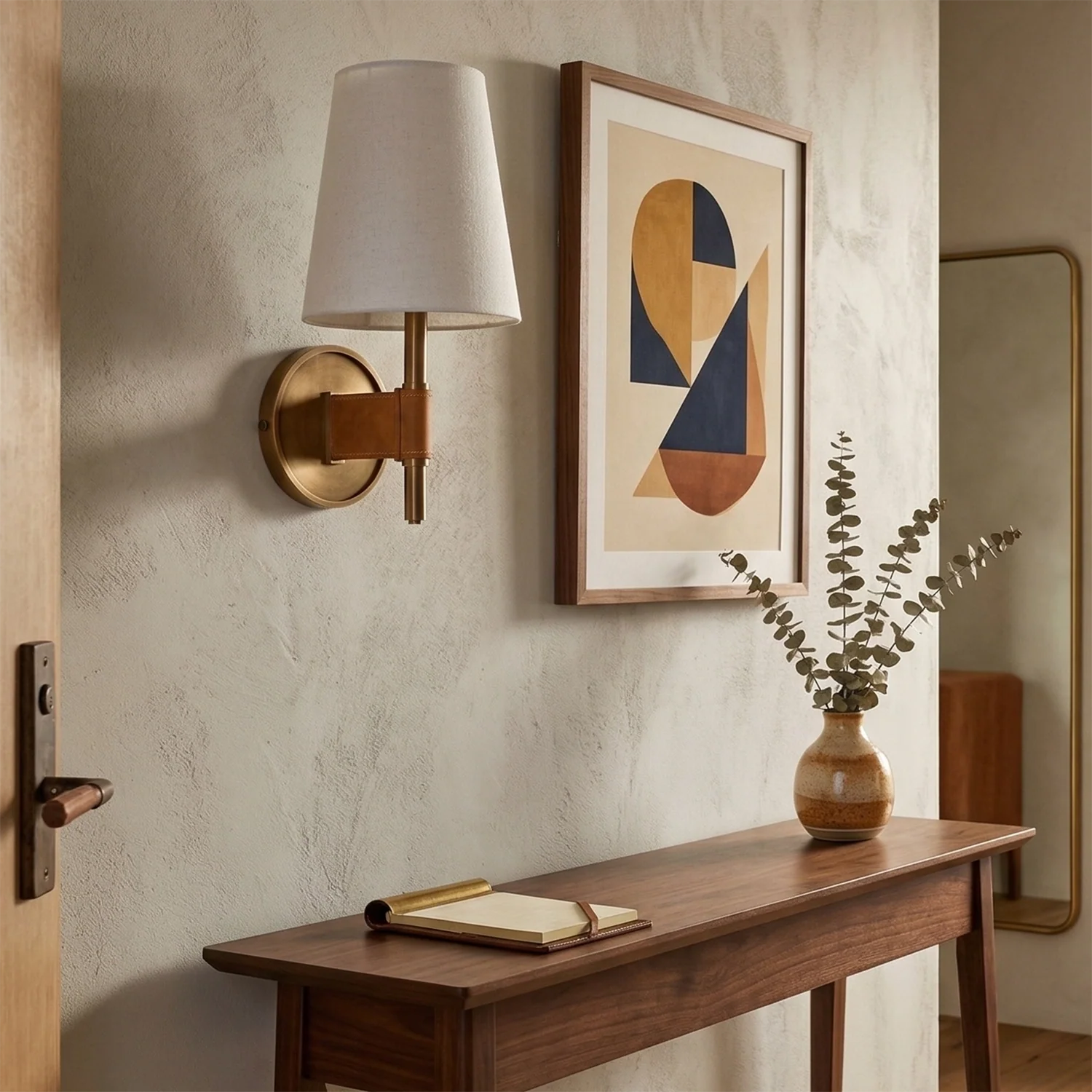 Hastings Leather Wall Lamp