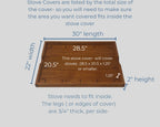 Stove Top Cover and Cutting Board