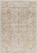 Oushak Style Floral Rug