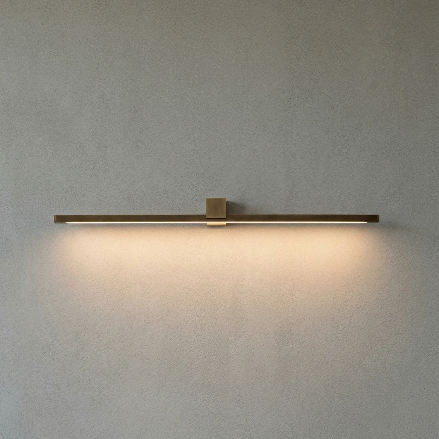 Kivana Brass Linear LED Wall Sconce