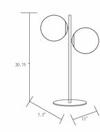 Mustard Modern Table Lamp