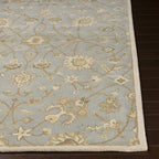 Logville Hand Tufted Light Olive Area Rug