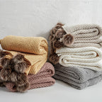 Chenille Pom Throw