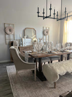 Cream Holi Washable Area Rug