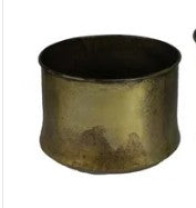 Old Brass Metal Planter