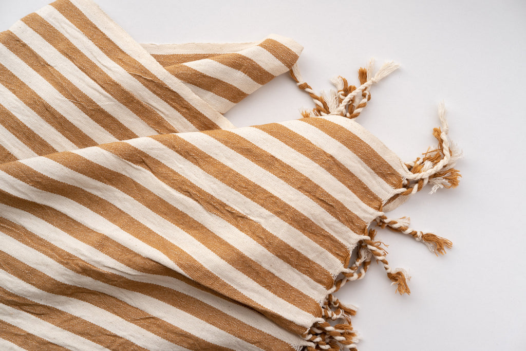 Biscotto Cotton Linen Towel/Throw