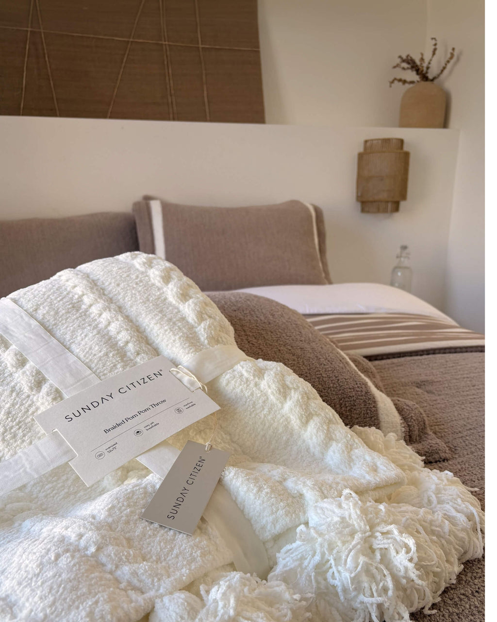 Sabbia Snug Striped Sham Set