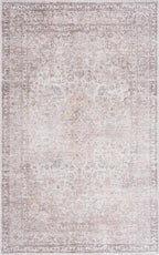 Cream Holi Washable Area Rug